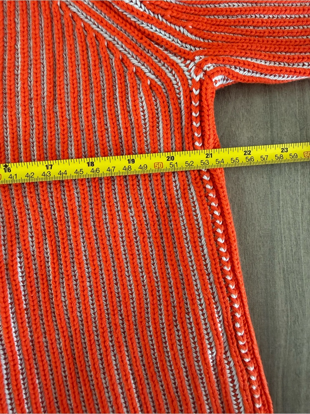 ME+EM Contrast Rib Cardigan - Picture 13 of 13